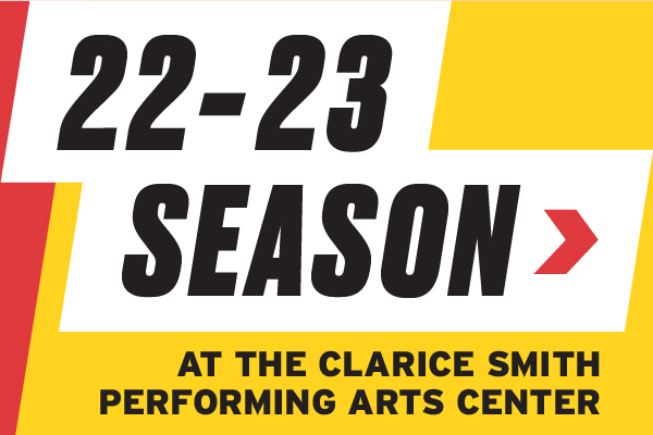 The Clarice 22-23 season announcement graphic